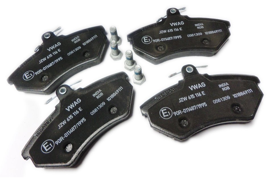 ПЕРЕДНИЕ ТОРМОЗНЫЕ КОЛОДКИ GOLF PASSAT LUPO 1.6 1.8