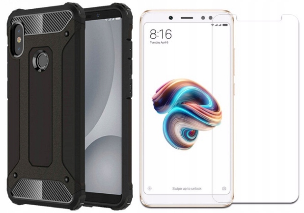 

Do Xiaomi Redmi Note 5/Pro Etui Pancerne +szkło