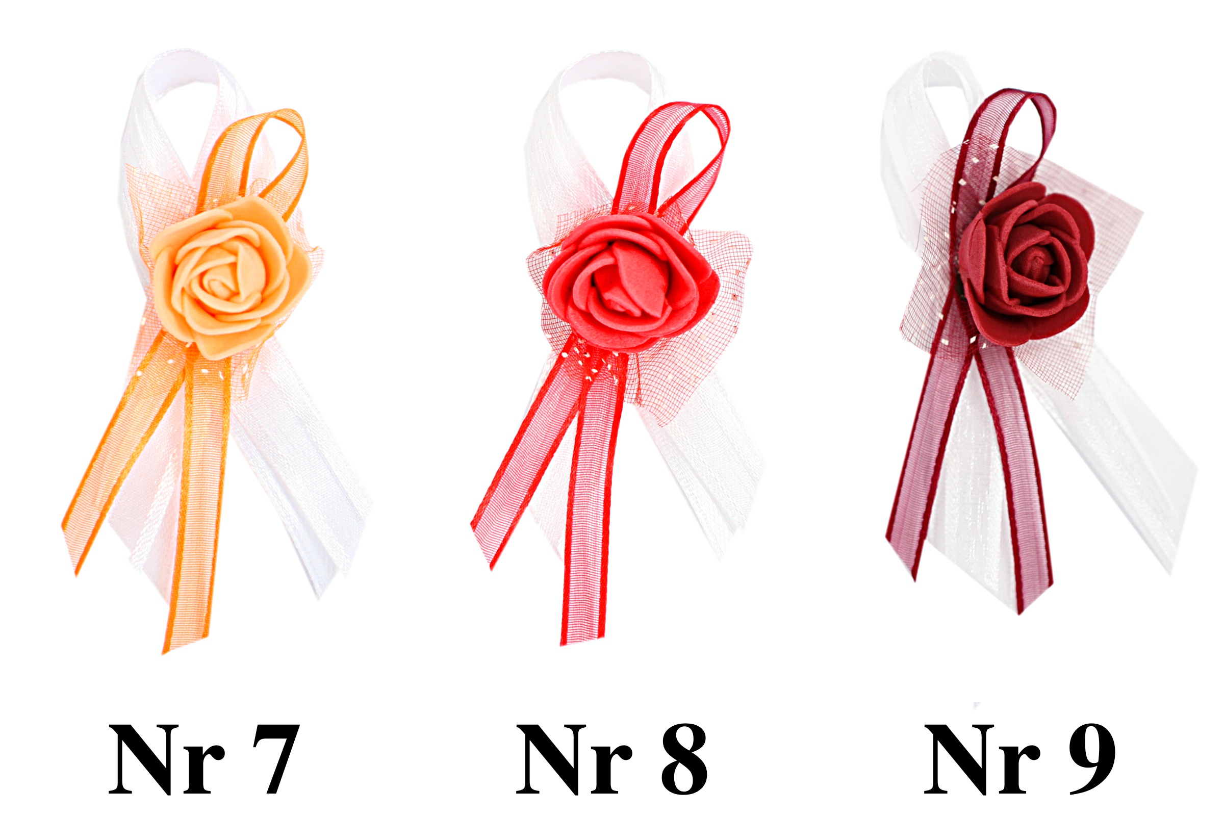 5szt NOWE kotyliony przypinki dla GOŚCI 20kolorów Nazwa Kotylion dla gości M11