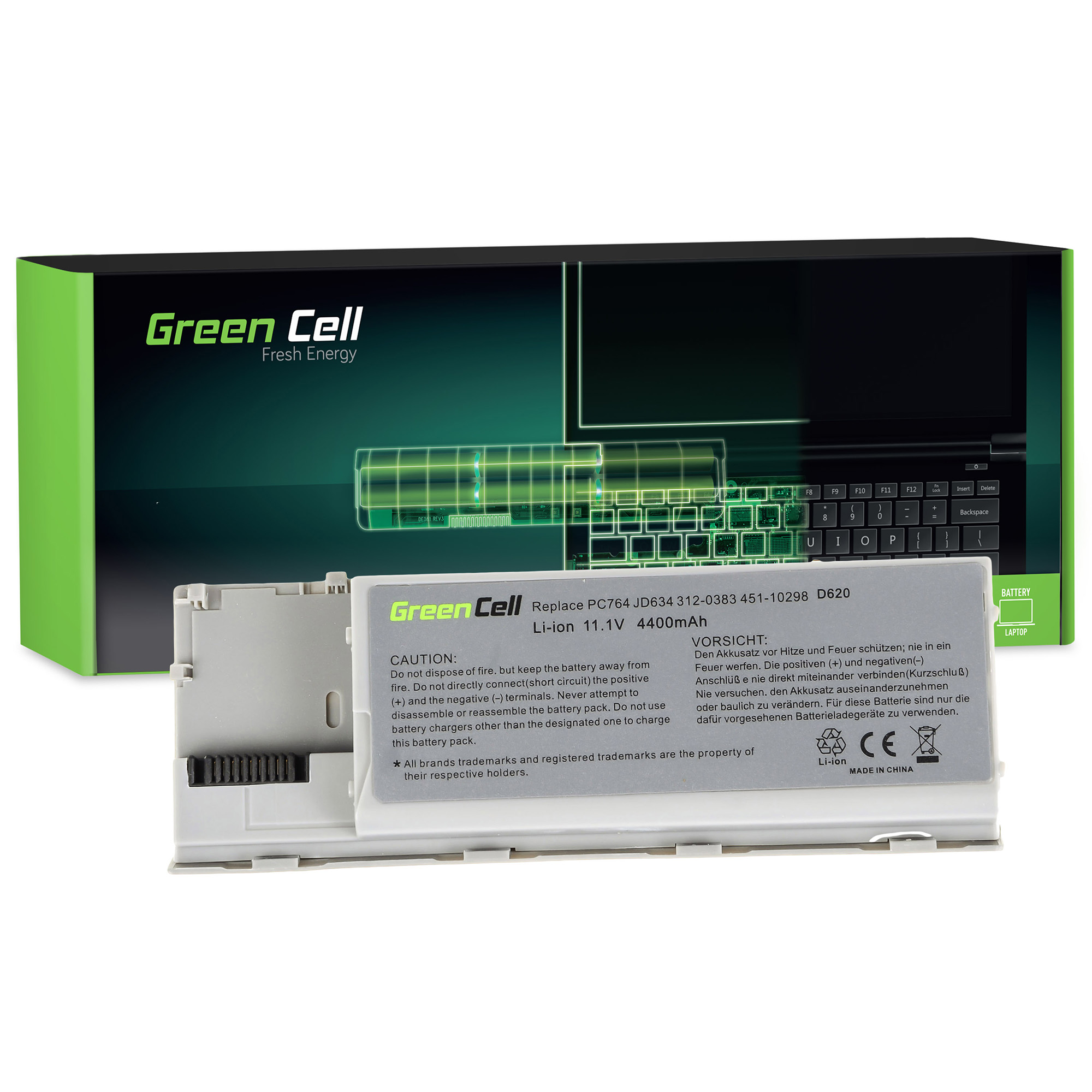 

Bateria PC764 do Dell Latitude D620 D630 D631