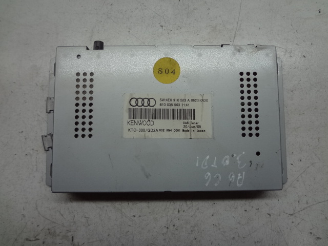 4E0035563 - AUDI A6 C6 A8 D3 радіоприймач Kenwood