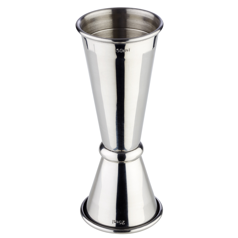 

Miarka barmańska do alkoholu 25 50 ml stal