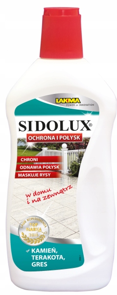 

Sidolux Nabłyszczanie Kamień, Tarakota, Gres 0,5L