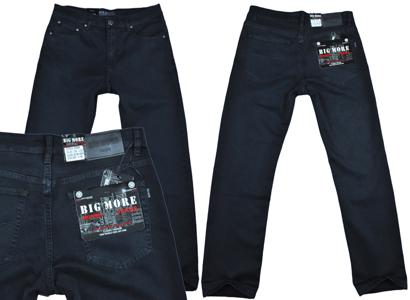 

Spodnie męskie jeans Big More 13 grafit L34 84/34S