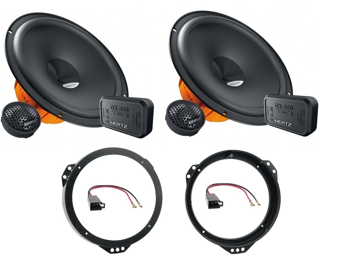 Hertz Dsk 165.3 Reproduktory vzdialenosti 16,5 cm Opel Astra Meriva Omega Vectra
