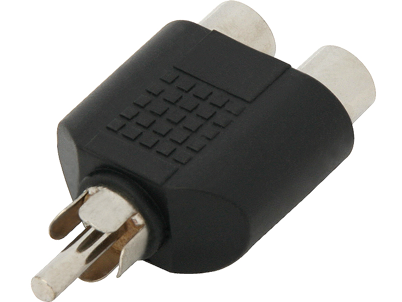 

Adapter wtyk Rca na 2x gniazdo Rca cinch FV(0776