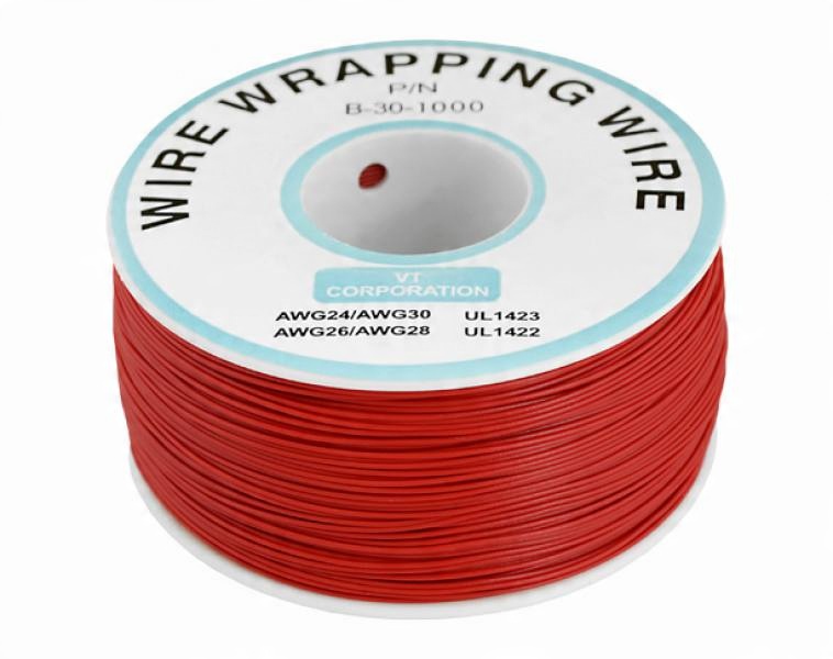 

Kabel przewód typ Kynar 0,24mm Czerwony 2m FV(2503