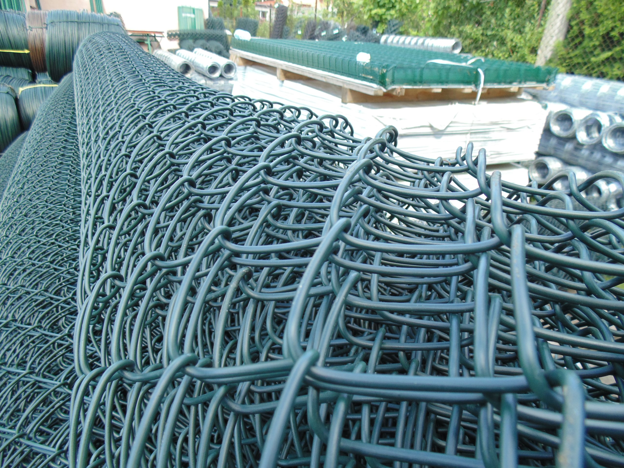 SIATKA OGRODZENIOWA OCYNK+PCV 3,1MM 1,5m 15mb Producent Stal