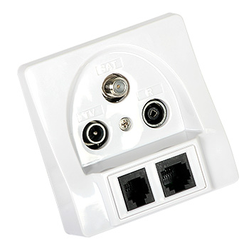 

Gniazdo końcowe Signal Rtv-sat RJ-45 RJ-11