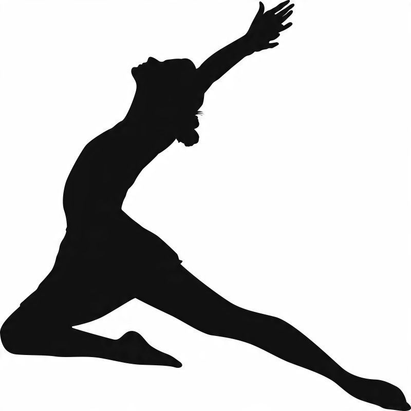 

Naklejka na ścianę Sport Tancerka taniec 50 cm