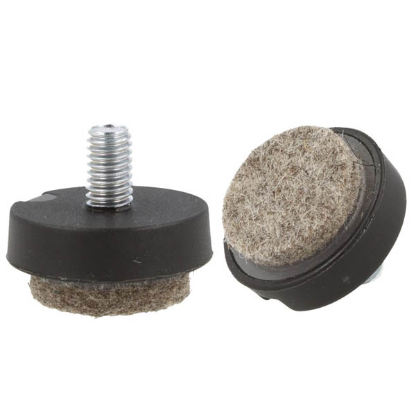 

Stopka meblowa fi25mm M6x10 z wymiennym filcem
