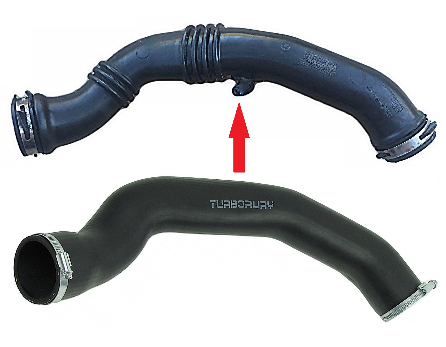 ТРУБКА WAZ TURBO ІНТЕРКУЛЕРА VOLVO S40 II V50 C70 II C30 2.0 D 30671213
