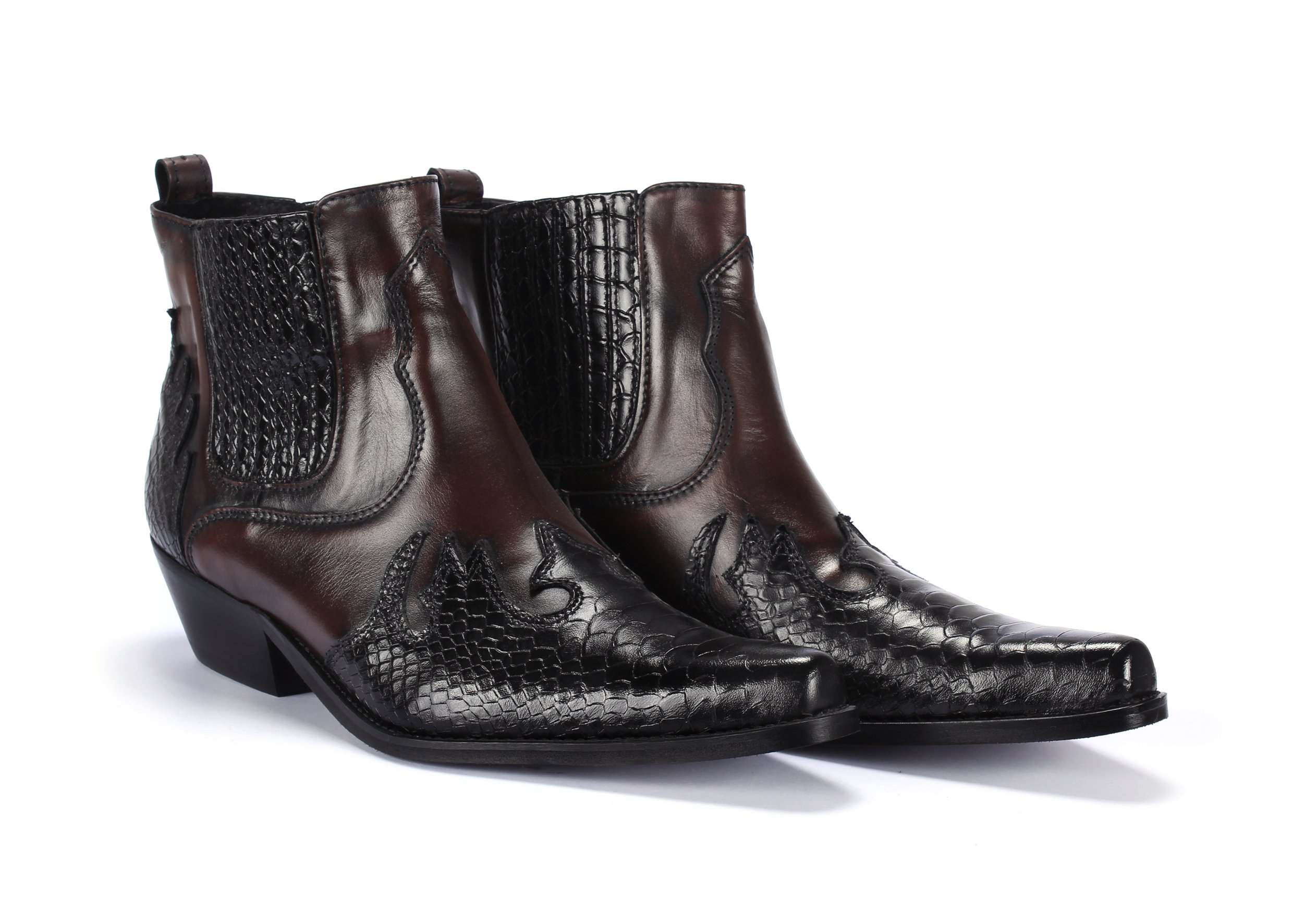 

Nowa Kolekcja Kowbojki krokodyl model 630 skóra