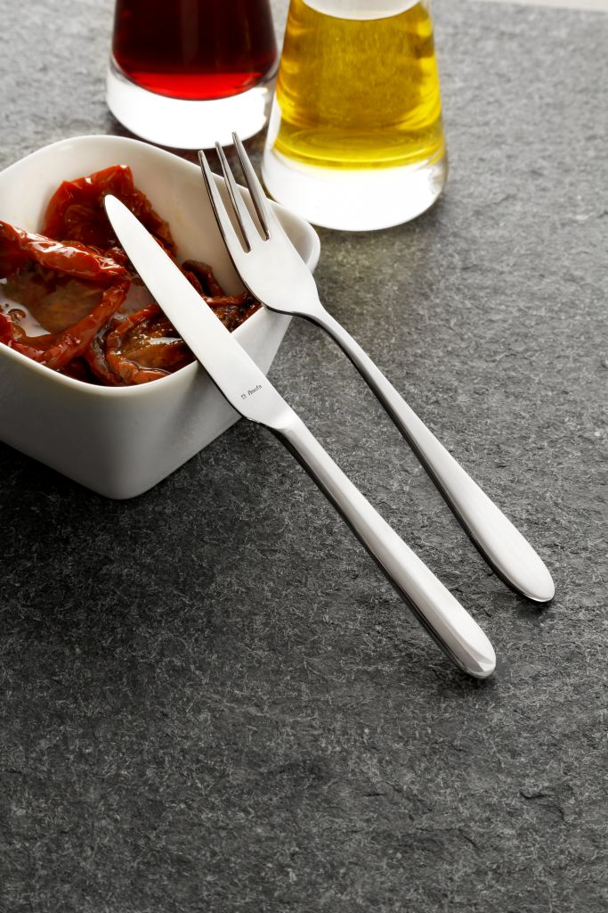 AMEFA 1860 OXFORD 4 x SZTUĆCE GŁADKIE NIERDZEWNE KOMPLET ZESTAW NA 1 OSOBĘ Linia OXFORD STOŁOWE OBIADOWE