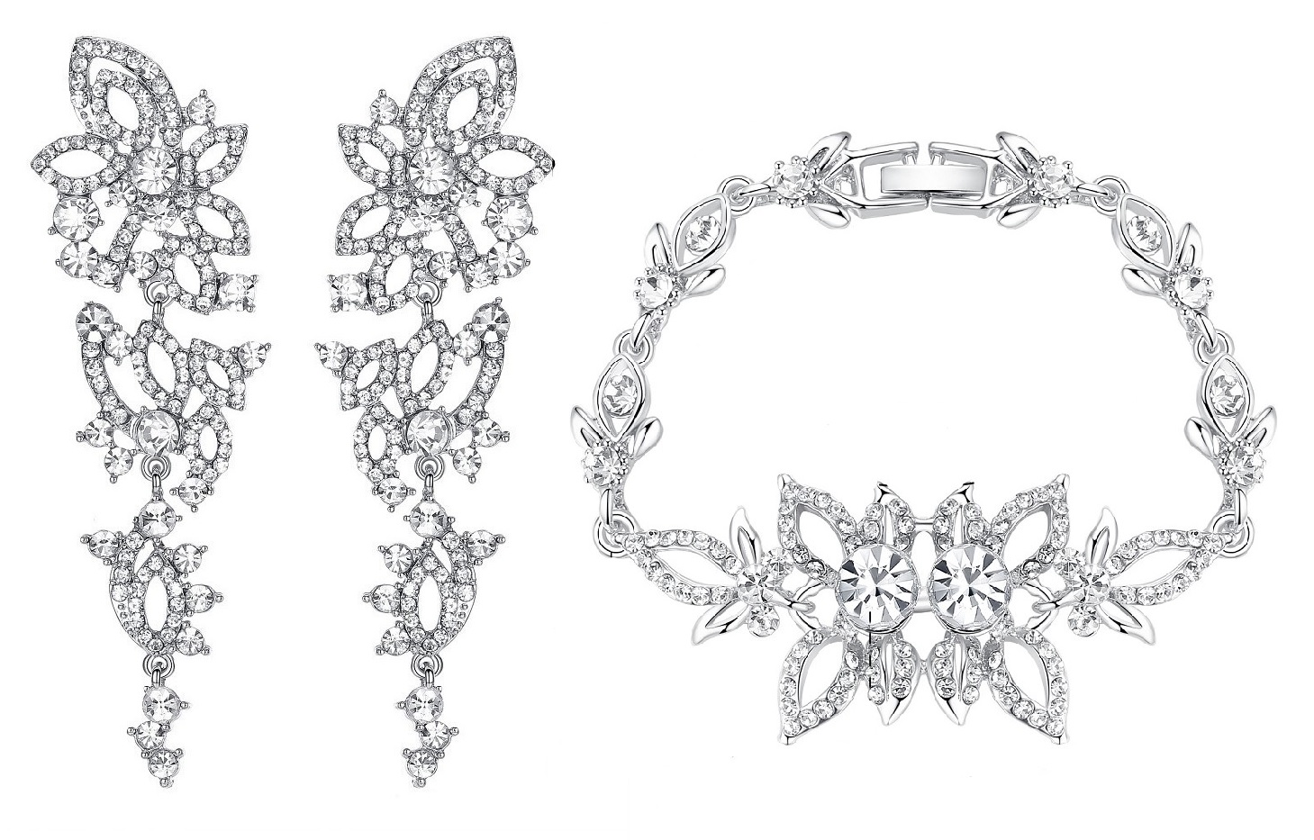 KOLCZYKI SREBRNE Z CYRKONIAMI, EFEKTOWNE, PIĘKNE Materiał Posrebrzany