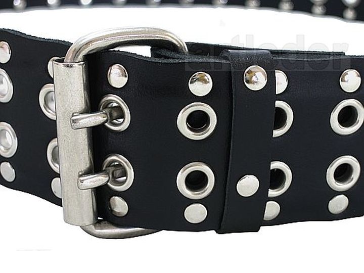 Pasek męski damski ĆWIEKI SKÓRZANY POLSKI