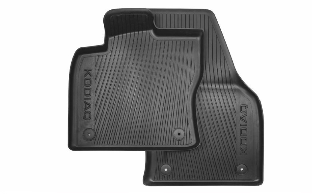 

Dywaniki Gumowe Skoda Kodiaq Komplet Oryginalne