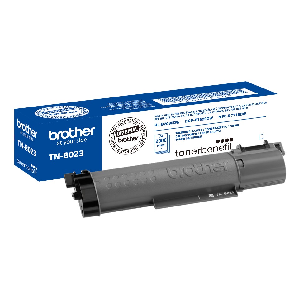 

Toner TN-B023 HL-B2080DW DCP-B7520DW MFC-B7715DW