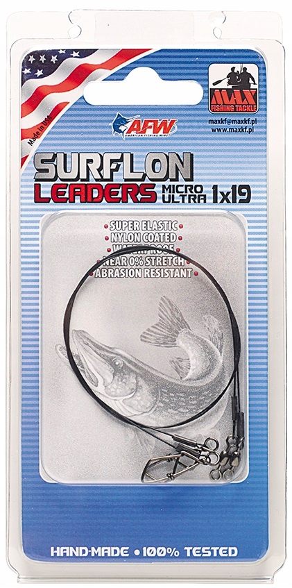 Przypon Surflon 1x19, 6 kg–15 cm, Max Fishing Team