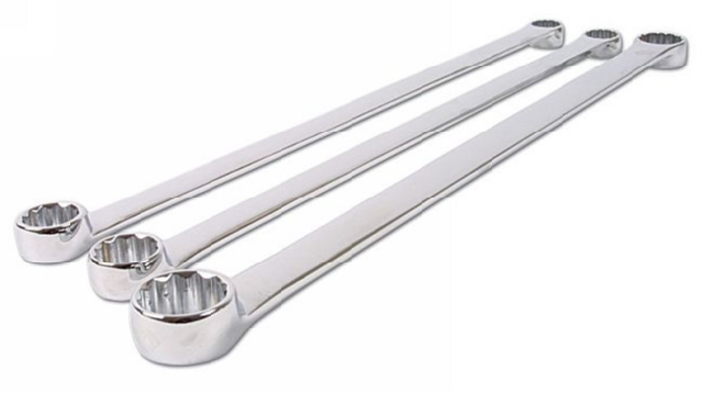 LASER Komplet kluczy oczkowych 3 czesciowy 8 15MM