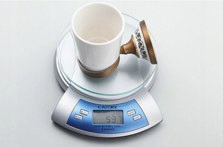 AKCESORIA ŁAZIENKOWE KUBEK NA SZCZOTKI RETRO CHROM Kolor biały chrom