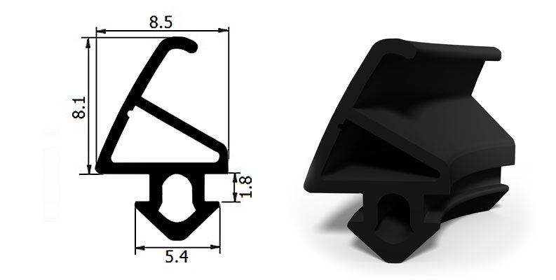 Uszczelki do okien okna okienne KG-5 Dobroplast Kod producenta KG-5