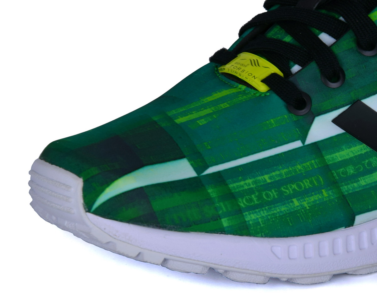 Adidas zx flux zielone best sale