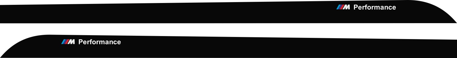 Naklejki NA PROGI BMW Performance FOLIA POLIMEROW