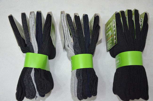 10x BAMBUSOWE SKARPETY ANTYBAKTERYJNE MĘSKIE 43-46 Kolor czarny