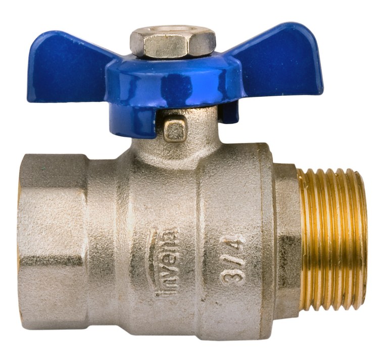 

Zawór Kulowy 1/2'NYPLOWY Invena Prov Mocny Motylek