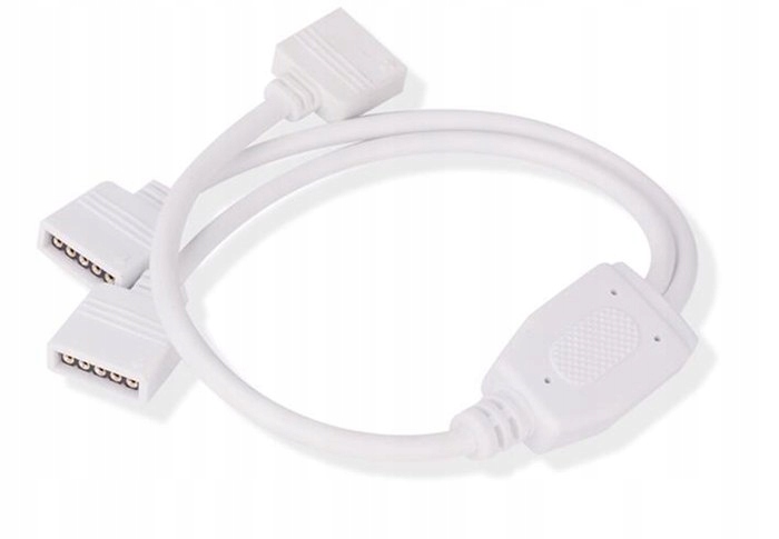 

Rozdzielacz Rgbw rozgałęźnik 1/2 taśmy Led złączka
