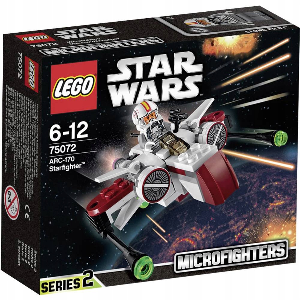 Lego Star Wars 75072 ARC-170 Starfighter