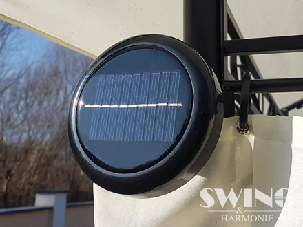 PAWILON OGRODOWY 3X4 NAMIOT OGRODOWY OŚWIETLENIE LED ZASŁONY BRĄZOWY BRĄZ Kolor odcienie brązowego