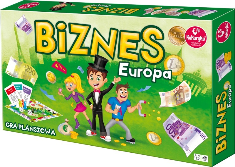 

Kukuryku Biznes Europa Gra planszowa