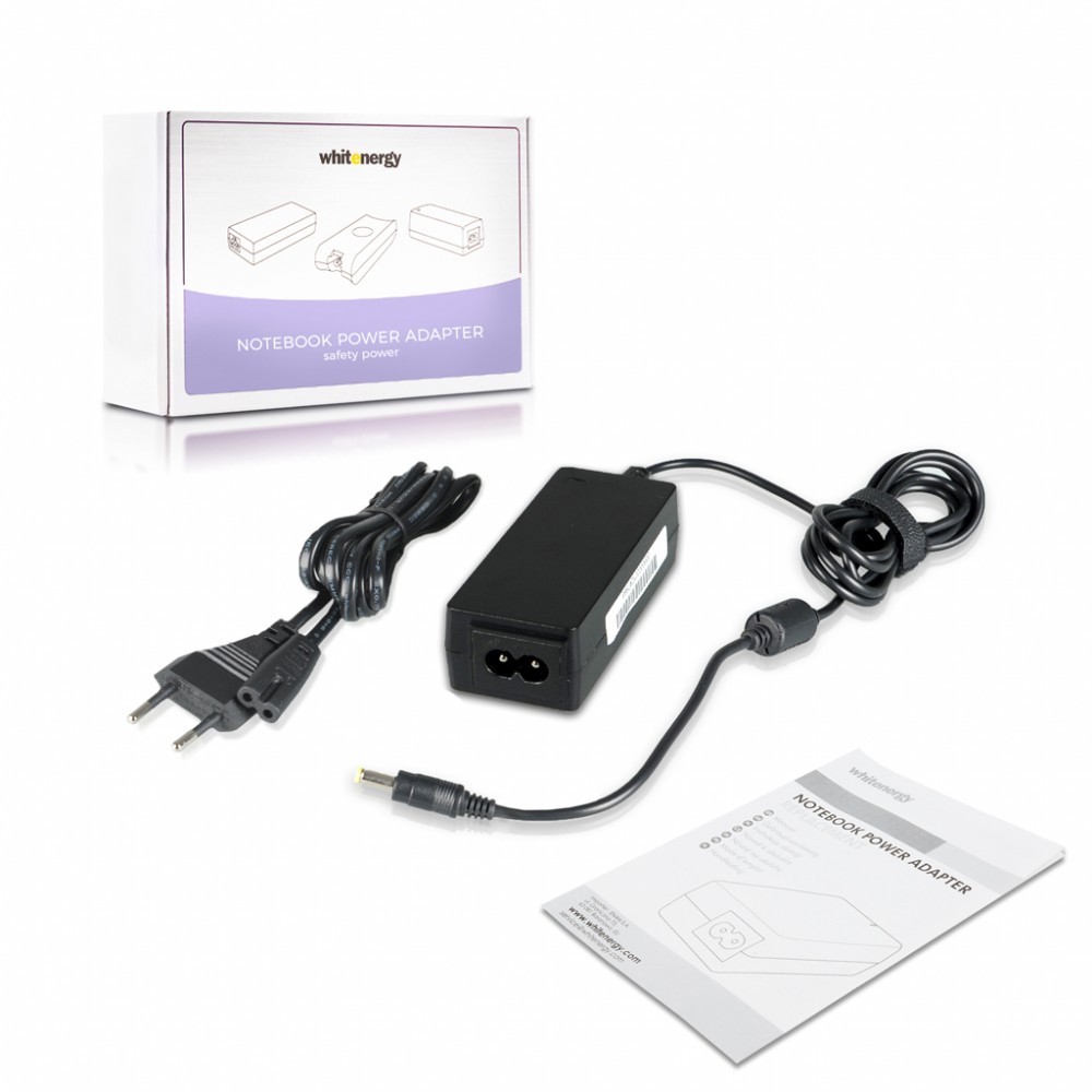 Zasilacz Whitenergy 40 W do Hp, Compaq 19,5V 2,05A 4,00MM 1,70MM 08292