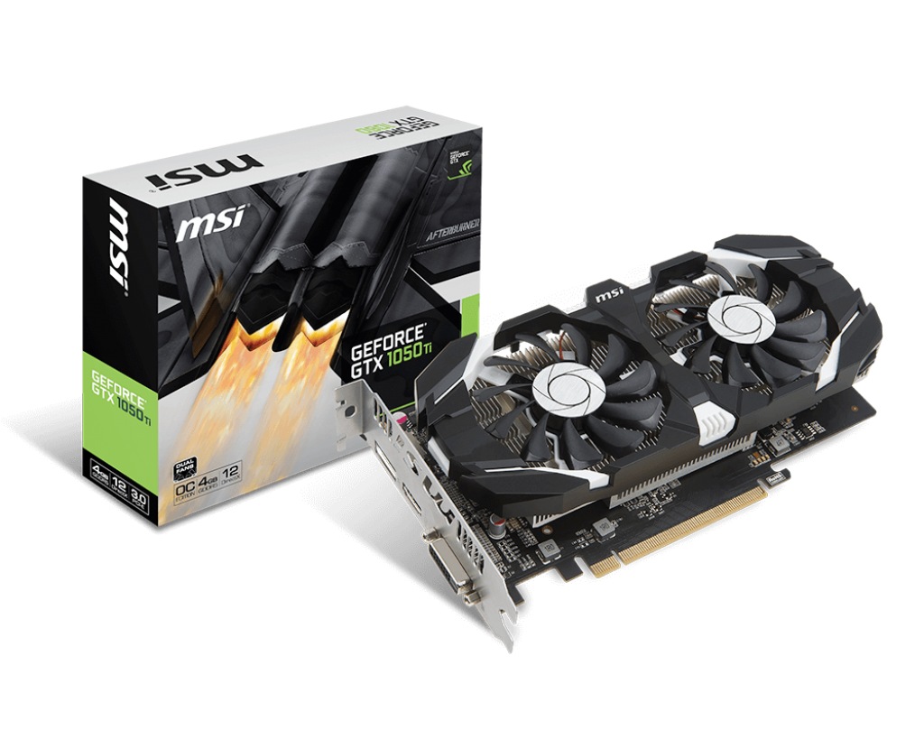 

Karta graficzna Msi Gtx 1050 Ti 4 Gb GDDR5