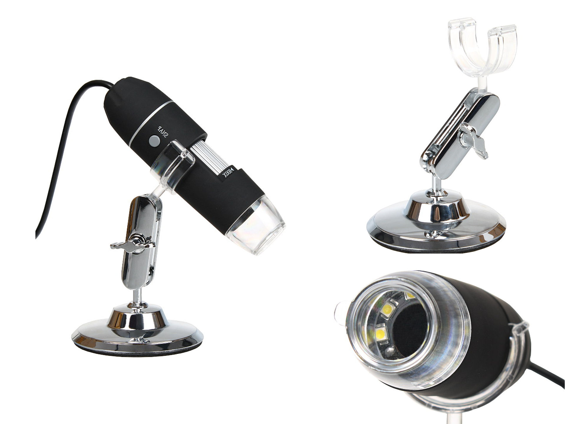 

Cyfrowy Mikroskop Usb przybliżenie 1600x 2mpx Led