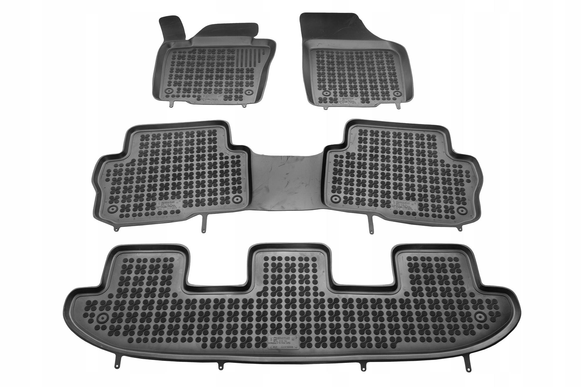 

Dywaniki gumowe Seat Alhambra 2010- Rezaw