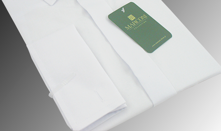 BIAŁA koszula do MUCHY i SPINEK rozm 146 MARCONI Wiek dziecka 8 lat +