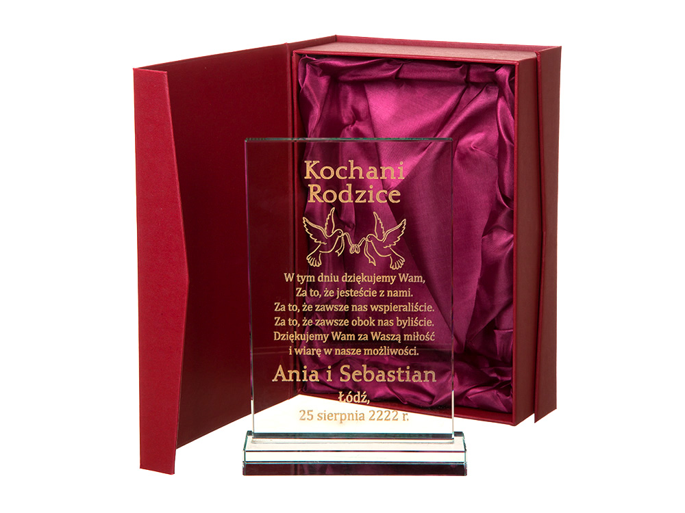 PREZENT URODZINY 1-99 ROCZNICĘ ŚLUBU DLA MĘŻA ŻONY RODZICÓW DZIADKÓW + ETUI Informacje dodatkowe z grawerem