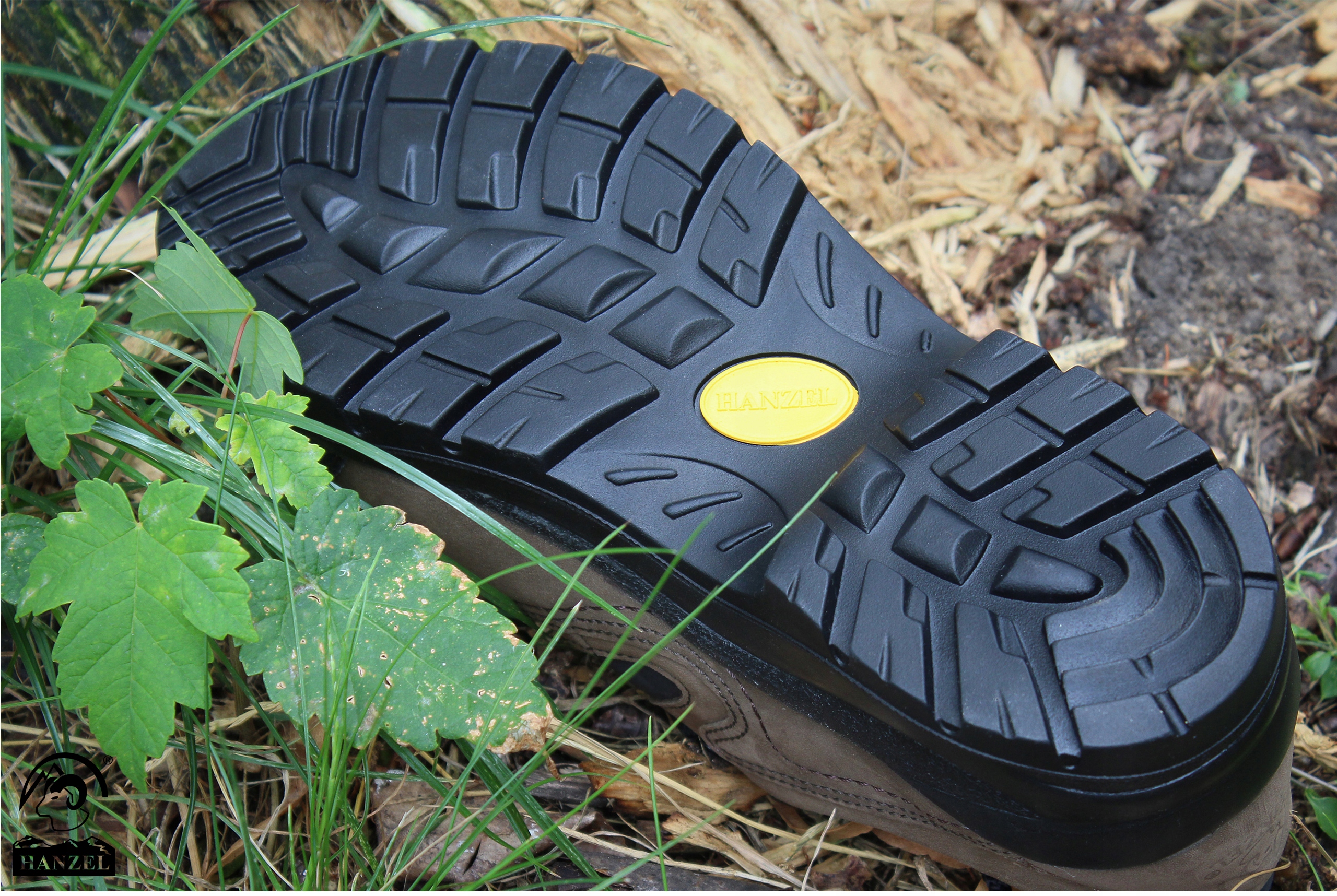 TREKINGOWE BUTY MYŚLIWSKIE NISKIE BRĄZOWE HANZEL Model Barry