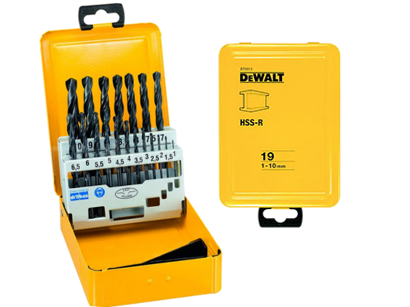 

Dewalt DT5913 Wiertła Do Metalu Hss-r Kaseta 19szt