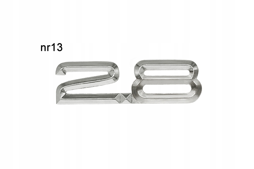 

Znaczek logo emblemat audi 2.8 A6 A8 80 100 nr13