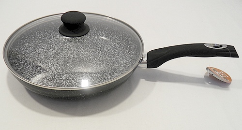 PATELNIA MARMURKOWA z pokrywką 24 cm INDUKCJA EAN (GTIN) 5901832020240