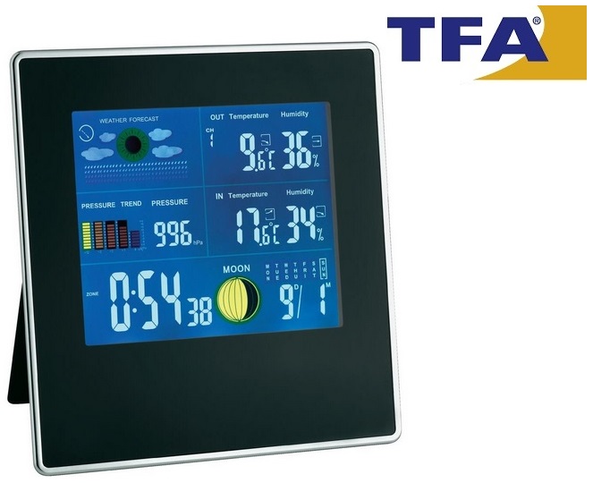Stacja pogodowa barometr COLOR GALLERY TFA GERMANY Model 35.1126