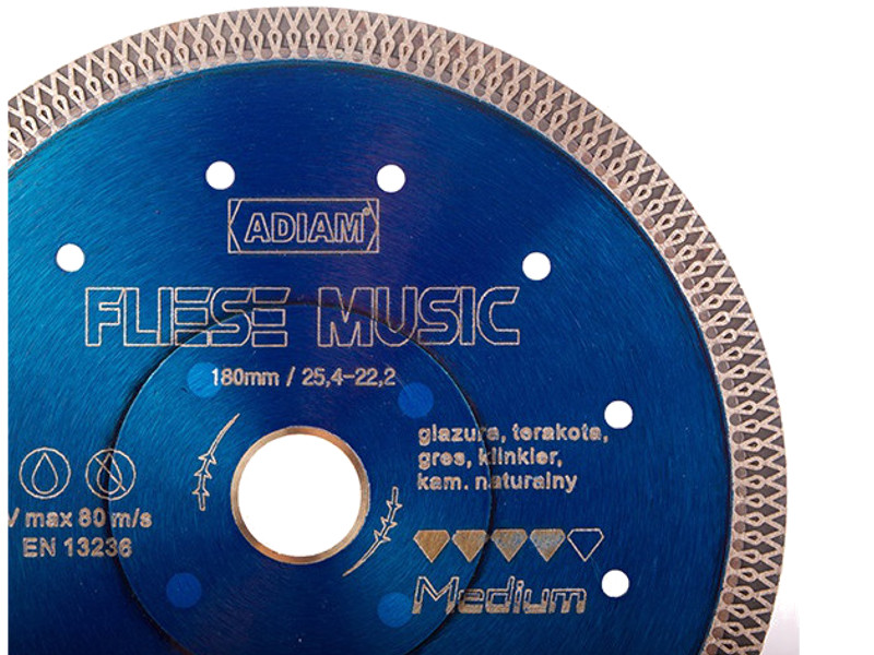 

Adiam Fliese Music 250mm Tarcza Diamentowa Medium