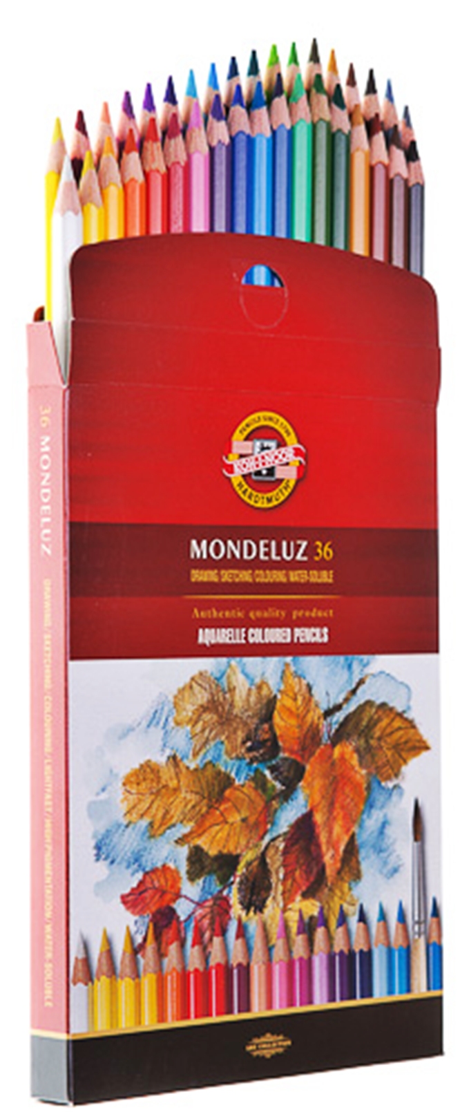

Kredki Akwarelowe Mondeluz 36 Kol. Koh 3719 Liść