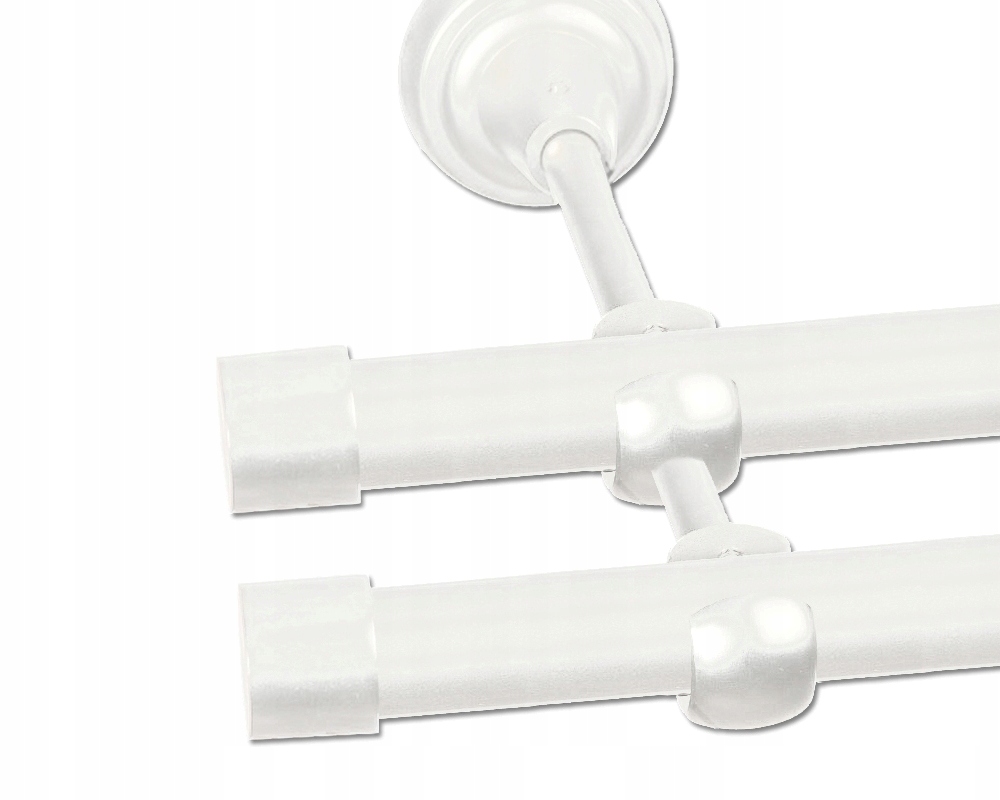 KARNISZ METALOWY UVERTURA PODWÓJNY 19+19 mm / 330 Rodzaj karnisza podwójny