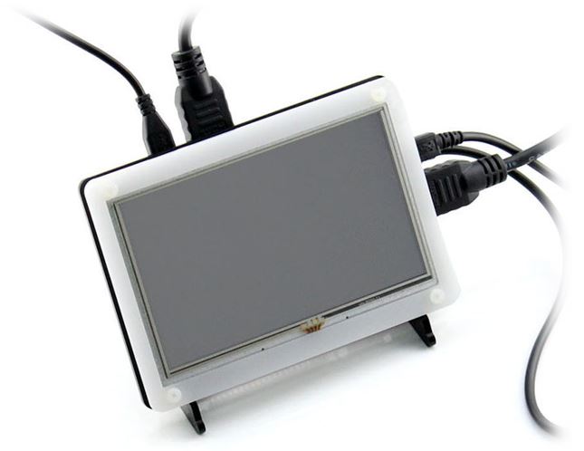 LCD 5 "TFT (B) ver. 2.1 + kryt HDMI Raspberry