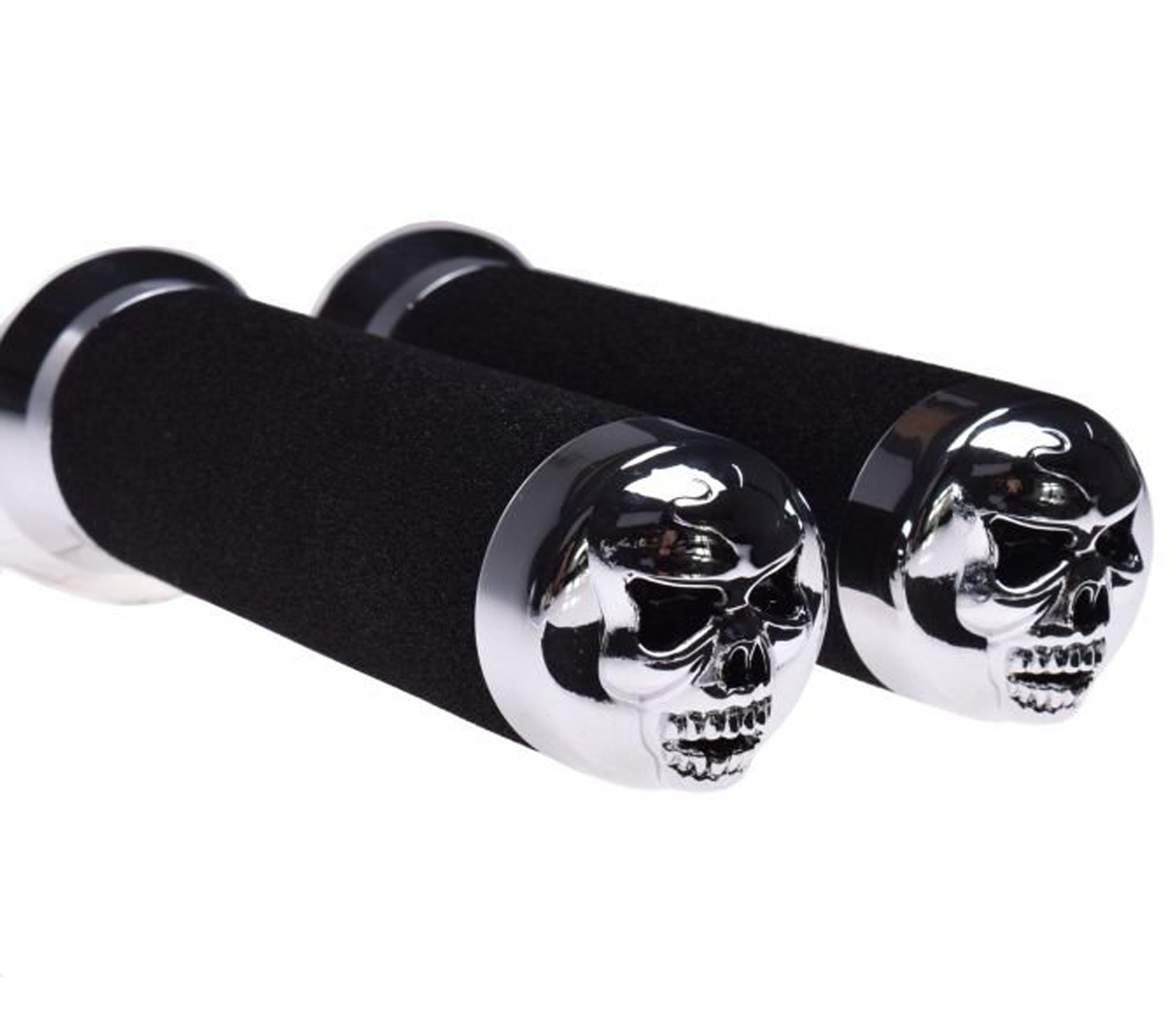 756457765 - ЧОППЕР МАНЖЕТЫ ГУБКА МЕТАЛЛ ХРОМ ЧЕРЕП ДЛИННЫЕ